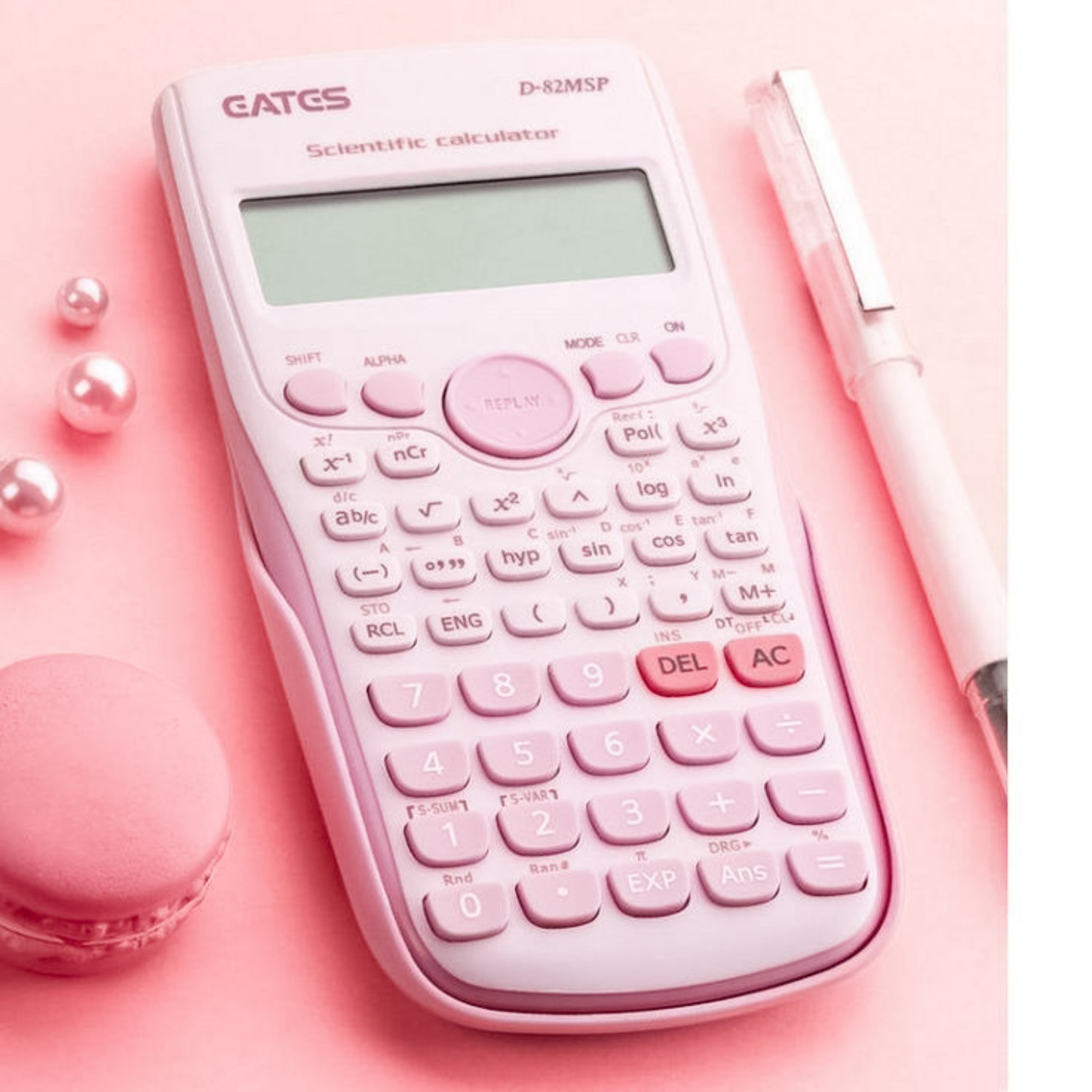 Pink Scientific Calculator